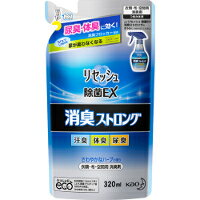 【10000円以上で本州・四国送料無料】花王 リセッシュ 除菌EX 消臭ストロング さわやかなハーブの香り つめかえ用 320ml