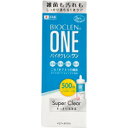 商品説明「オフテクス バイオクレン ワン スーパークリア 500ml」は、有効成分「ポリヘキサニド塩酸塩」により、眼感染症の原因となる細菌や真菌を消毒するソフトレンズ用洗浄・保存液です。界面活性剤の働きで、レンズのくもりやタンパク汚れも洗浄します。医薬部外品。効果・効能ソフトコンタクトレンズ(グループI-IV)の消毒使用方法●レンズを取扱う前には、必ず石鹸等で手をきれいに洗ってください。【消毒・洗浄】目からレンズをはずし手のひらにのせ、本剤を数滴つけて、レンズの両面を各々、20-30回指で軽くこすりながら洗ってください。 ※こすり洗いを忘れずに。【すすぎ】洗ったレンズの両面を本剤で5秒以上すすいでください。【消毒・保存】レンズケ-スに本剤を満たし、レンズを完全に液中に沈めてからふたをしっかりしめてください。そのまま4時間以上放置すると消毒が完了します。レンズ装用前にも、再度5秒以上すすぎを行ってください。●消毒液は再使用や、継ぎ足しをせす、毎日交換しましょう。●レンズの汚れには個人差があD,毎日のレンズケアだけでは完全に除去できない場合があります。汚れがひどい方には毎日1滴ずつ加えて使用するタイプのタンパク除去剤「クレンスター」との併用をおすすめします。用法・用量(1)ソフトコンタクトレンズに本剤を数滴つけ、レンズの両面を各々、20-30 回指で軽くこすりながら洗います。(2)洗ったレンズの両面を本剤で十分すすぎます。(3)レンズケースに本剤を満たし、レンズを完全に浸し、4時間以上放置します。注意●ご使用に際しては、添付の使用説明書をよくお読みください。●目に異常を感じたら、眼科を受診してください。●本剤を使用中にじんましん、息苦しさなどの異常があらわれた場合は直ちに使用を中止し、医師又は薬剤師に相談してください。特に、アレルギー体質の人や、薬などで発疹などの過敏症状を経験したことがある人は、十分注意して使用してください。●誤用をさけ、品質を保持するため、他の容器に入れかえないでください。●開封後は1-2ヵ月以内を目安にお使いください。成分【有効成分】1ml中ポリヘキサニド塩酸塩0.001mg含有【配合成分】界面活性剤、安定剤、等張化剤、緩衡剤、pH調整剤【表示指定成分】ホウ酸、エデト酸塩※本剤はポリオキシエチレンポリオキシプロピレングリコールを含有しています。広告文責株式会社クスリのナカヤマTEL: 03-5497-1571備考■パッケージデザイン等は、予告なく変更されることがあります。■物流センターの在庫は常に変動しております。そのため、ページ更新とご注文のタイミングによって、欠品やメーカー販売終了のため商品が手配できない事態が発生致します。その場合、誠に申し訳ありませんが、メールにて欠品情報をご案内の上、キャンセル対応させていただく場合がございます。■特に到着日のご指定が無い場合、商品は受注日より起算して1~5営業日を目安に発送いたしております。ご注文いただきました商品の、弊社在庫状況等によっては、発送まで時間がかかる場合がございますので、予めご了承ください。また、5営業日以内の発送が困難な場合には、メールにて発送遅延のご連絡と発送予定日のご案内をお送りさせていただきます。