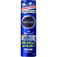 【10000円以上で送料無料（沖縄を除く）】花王 サクセス 薬用育毛トニック エクストラクール 無香料 180g