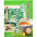 商品説明●発酵・遠赤焙煎したまろやかな香りのどくだみに、発芽させたハトムギを香りよく焙煎してブレンドした、風味豊かなお茶です。●マイルドで飲みやすく仕上げてありますので、ご家族皆様に幅広くご愛飲いただけます。●美容と健康に気をつかわれている方にもおすすめです。●国産原料100％●ティーバッグタイプ【召し上がり方】(煮出す場合)・沸騰したお湯(約500〜800mL)に本品1袋を入れ、とろ火で5〜10分程煮出しますと、濃いめのお茶がお楽しみいただけます。(急須場合)(1)急須に1袋を入れて、召し上がる量の熱湯を注いでください。(2)2〜3分蒸らして、お好みの色・香りになりましたら、湯呑みに注ぎ、できるだけ湯を残さずに全部注ぎ切ってください。※冬はホットで夏は冷蔵庫で冷やして召し上がれます。【原材料】どくだみ(国産)、はとむぎ(国産)【栄養成分】(100mLあたり)エネルギー・・・0kcaLたんぱく質・・・0g脂質・・・0g炭水化物・・・0.1gナトリウム・・・1mg【注意事項】・直射日光、高温多湿を避けて冷暗所に保管してください。・煮出したものを保存する場合は、必ず冷蔵庫に保存してください。・開封後、保存する場合は、袋を密封するか別の缶に保存していただくようお願い致します。広告文責株式会社クスリのナカヤマTEL: 03-5497-1571備考■パッケージデザイン等は、予告なく変更されることがあります。■物流センターの在庫は常に変動しております。そのため、ページ更新とご注文のタイミングによって、欠品やメーカー販売終了のため商品が手配できない事態が発生致します。その場合、誠に申し訳ありませんが、メールにて欠品情報をご案内の上、キャンセル対応させていただく場合がございます。■特に到着日のご指定が無い場合、商品は受注日より起算して1~5営業日を目安に発送いたしております。ご注文いただきました商品の、弊社在庫状況等によっては、発送まで時間がかかる場合がございますので、予めご了承ください。また、5営業日以内の発送が困難な場合には、メールにて発送遅延のご連絡と発送予定日のご案内をお送りさせていただきます。