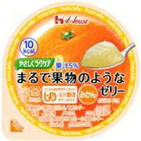 【10000円以上で送料無料（沖縄を除く）】介護食/区分3 やさしくラクケア まるで果物のようなゼリー みかん(60g)