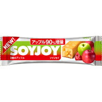 商品説明「SOYJOY(ソイジョイ) 2種のアップル 30g」は、栄養豊富な大豆をまるごと使用し、素材の味わいを大切に焼き上げたバランス栄養食品です。味わいの異なる2種類のアップルの甘味と酸味を柔らかな食感でお楽しみください。保存・保管方法高温をさけ、涼しい場所に保存してください。注意●本品はピーナッツを含む製品と共通の設備で製造しています。●大豆アレルギーの方はお控えください。原材料名・栄養成分等●名称：菓子●原材料名：大豆粉(遺伝子組換えでない)、砂糖、パイナップル、卵、アップル、アーモンド、難消化性デキストリン、食用植物油脂、ココアバター、アガベシロップ、還元水飴、麦芽糖、水飴、食塩/香料(乳由来)、レシチン(大豆由来)●栄養成分表示/1本30gあたり：エネルギー 134kcal、タンパク質 4.8g、脂質 7.1g、炭水化物 14.6g(糖質 11.1g、食物繊維 3.5g)、食塩相当量 0.1-0.23g、大豆イソフラボン 16mgお問い合わせ先お客様相談室 フリーダイヤル 0120-550708製造者大塚製薬株式会社東京都千代田区神田司町2-9広告文責株式会社クスリのナカヤマTEL: 03-5497-1571備考■パッケージデザイン等は、予告なく変更されることがあります。■物流センターの在庫は常に変動しております。そのため、ページ更新とご注文のタイミングによって、欠品やメーカー販売終了のため商品が手配できない事態が発生致します。その場合、誠に申し訳ありませんが、メールにて欠品情報をご案内の上、キャンセル対応させていただく場合がございます。■特に到着日のご指定が無い場合、商品は受注日より起算して1~5営業日を目安に発送いたしております。ご注文いただきました商品の、弊社在庫状況等によっては、発送まで時間がかかる場合がございますので、予めご了承ください。また、5営業日以内の発送が困難な場合には、メールにて発送遅延のご連絡と発送予定日のご案内をお送りさせていただきます。