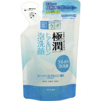 【3980円以上で送料無料（沖縄を除く）】肌研 極潤 ヒアルロン泡洗顔 つめかえ用 140ml[ロート製薬 肌研(ハダラボ) 極潤]