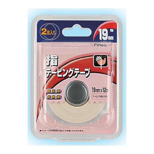 【メール便送料無料】フィノア(Finoa) 指用 固定用非伸縮テープ 巾1.9cm 2個入 10022 [ムトーエンター..