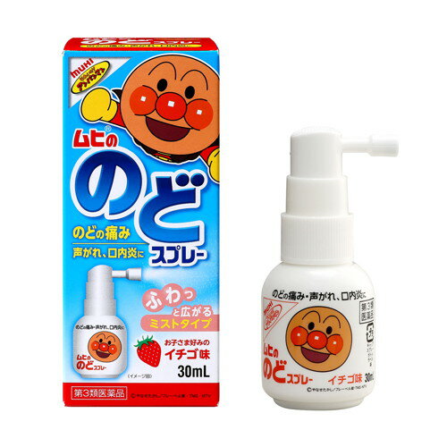 【第3類医薬品】【3980円以上で送料無料（沖縄を除く）】ムヒののどスプレー 30ml[池田模範堂]