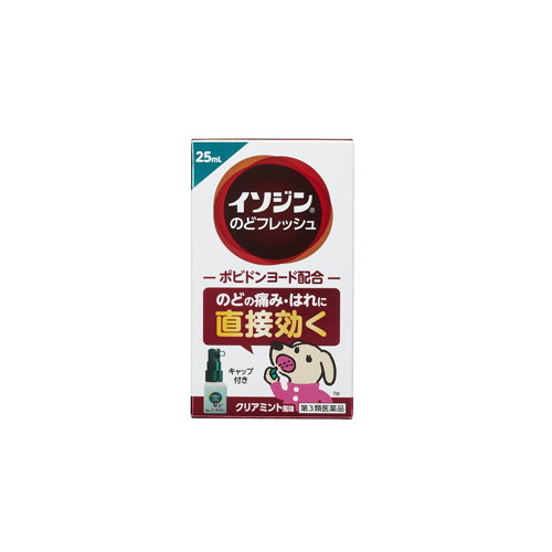 【3980円以上で送料無料（沖縄を除く）】【第3類医薬品】イソジンのどフレッシュ 25mL [シオノギヘルス..
