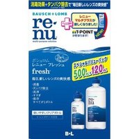 【10000円以上で送料無料（沖縄を除く）】ボシュロム レニュー フレッシュ 500ml+120ml [ボシュロムジャパン]