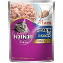 【納期:1~7営業日】【3980円以上で送料無料（沖縄を除く）】マース ジャパンリミテッド Kal Kan カルカンウィスカス 味わいセレクト かつお節入り まぐろとささみ 11歳から 70g マースジャパンリミテッド カルカン ウィスカス