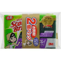 ◆4個セット/【3980円以上で送料無料（沖縄を除く）】3M キッチンスポンジ スコッチブライト 抗菌 ウレ..