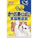 【1ケース】【3980円以上で送料無料(沖縄を除く)】【お取り寄せ対象品】チャオ かつお節 にぼし入り 食塩無添加 50g[いなばペットフード CIAO(チャオ...