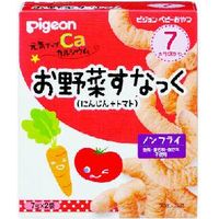 【3980円以上で送料無料(沖縄を除く)】Pigeon ピジョン 元気アップカルシウム お野菜すなっく にんじん+トマト 7g×2袋