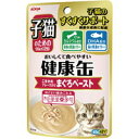 【納期:1~7営業日】【メール便は何個・何品目でも送料255円】子猫のための健康缶 こまかめフレーク入りまぐろペースト パウチ 40g[アイシア 子猫のための健...