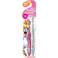 ◆5個セット/【3980円以上で送料無料（沖縄を除く）】トムとジェリーハブラシ 乳歯・永久歯期用(1.5才から) 本人みがきと仕上げみがき 2本組[デンタルプロ デンタルプロ]