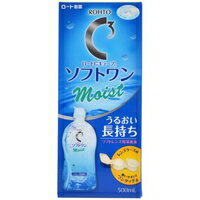 【10000円以上で送料無料（沖縄を除く）】ロート製薬 ロートCキューブ ソフトワンモイストa 500ml 1