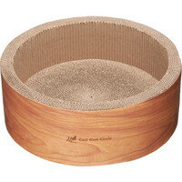 【納期:1~7営業日】【3980円以上で送料無料（沖縄を除く）】ミュー ガリガリサークルSK インテリア ティーブラウン[エイムクリエイツ mju:(ミュー)]