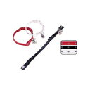 【納期:1~7営業日】【3980円以上で送料無料(沖縄を除く)】ペティオ CAT COLLAR クロスレザーカラー レッド(1本入)