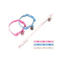 【納期:1~7営業日】【3980円以上で送料無料(沖縄を除く)】ペティオ CAT COLLAR ハートレザーカラー ピンク(1本入)