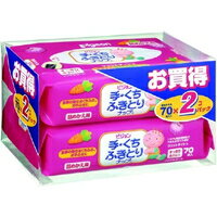 【3980円以上で送料無料(沖縄を除く)】ピジョン 手・口ふきとりナップ詰め替え用(70枚入2パック入)