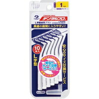 商品説明●ハブラシだけでは落としきれない奥歯の歯間の汚れをしっかり除去するL字型歯間ブラシです。サイズ1(0.7mm〜)。●芯は折れにくく、曲がりにくいステンレス合金ワイヤーを使用●ブラシ先端部は挿入しやすいW植毛●しっかり保持しやすい八角形ハンドル採用●携帯に便利なキャップ付き【ご使用方法】・歯ぐきを傷つけないように歯間部三角ゾーン(歯と歯と歯ぐきを結ぶ部位)にゆっくり挿入し、前後に動かしてください。広告文責株式会社クスリのナカヤマTEL: 03-5497-1571備考■パッケージデザイン等は、予告なく変更されることがあります。■物流センターの在庫は常に変動しております。そのため、ページ更新とご注文のタイミングによって、欠品やメーカー販売終了のため商品が手配できない事態が発生致します。その場合、誠に申し訳ありませんが、メールにて欠品情報をご案内の上、キャンセル対応させていただく場合がございます。■特に到着日のご指定が無い場合、商品は受注日より起算して1~5営業日を目安に発送いたしております。ご注文いただきました商品の、弊社在庫状況等によっては、発送まで時間がかかる場合がございますので、予めご了承ください。また、5営業日以内の発送が困難な場合には、メールにて発送遅延のご連絡と発送予定日のご案内をお送りさせていただきます。