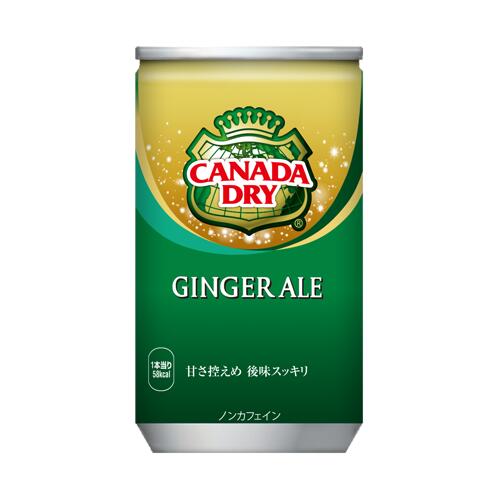 コカ・コーラ カナダドライ ジンジャーエール 160g缶 *120個