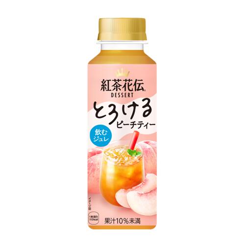 【3ケース】紅茶花伝 デザート とろけるピーチティー280ml *72本 [コカ・コーラ] 1