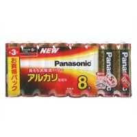 ◆4個セット/【3980円以上で送料無料(沖縄を除く)】Panasonic パナソニック アルカリ乾電池 単3形 8本パック LR6XJ/8SW ◆4個セット/【3980円以上で送料無料(沖縄を除く)】Panasonic パナソニック アルカリ乾電池 単3形 8本パック LR6XJ/8SW