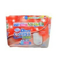 【3980円以上で送料無料（沖縄を除く）】サルバDパンツしっかりガード L－LL 8枚 [白十字]