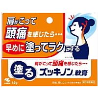 【第3類医薬品】【メール便は何個・何品目でも送料\255】小林製薬 塗るズッキノン軟膏 15g