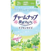 【3980円以上で送料無料（沖縄を除く）】【取り寄せ商品:納期1~2週間】ユニチャーム チャームナップ 吸水さらフィ 長時間快適用 16枚入 [ユニ・チャーム]