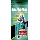 【3980円以上で送料無料（沖縄を除く）】P&G Gillette ジレット カスタムプラスEX 首振式 3本入 [P&G(プロクター・アンド・ギャンブル)]