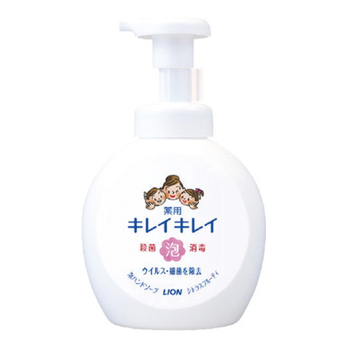 ◆10個セット/【3980円以上で送料無料（沖縄を除く）】キレイキレイ 薬用泡ハンドソープ シトラスフルーティの香り 本体 大型サイズ(500mL)