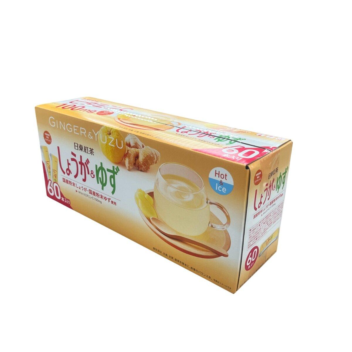 最大ポイント9倍!本日限定 日東紅茶 しょうが＆ゆず 60包入り