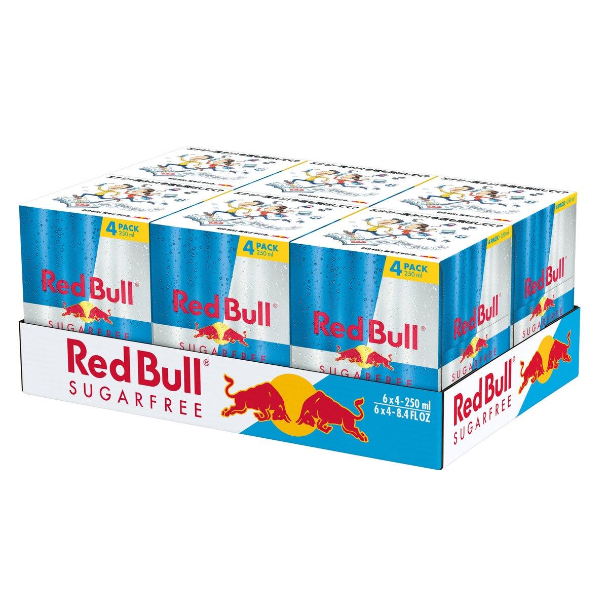 乐天商城 - 期間限定！ポイント5倍レッドブル エナジードリンク シュガーフリー 250ml x 24本