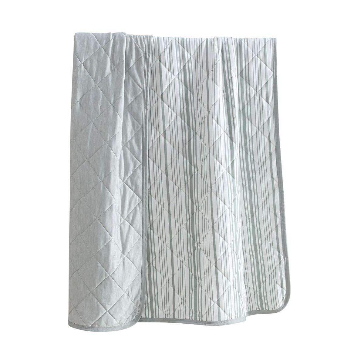 サットンプレイスコレクション リバーシブル 冷感 ひざ掛け 152cm x 177cm ct21491