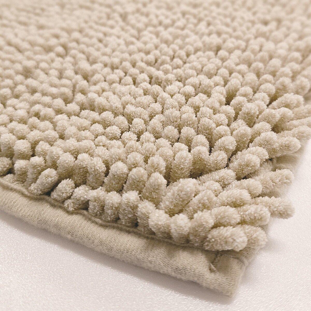 シェニール 吸水マイクロファイバー バスマット 60cm x 90cm ct68084