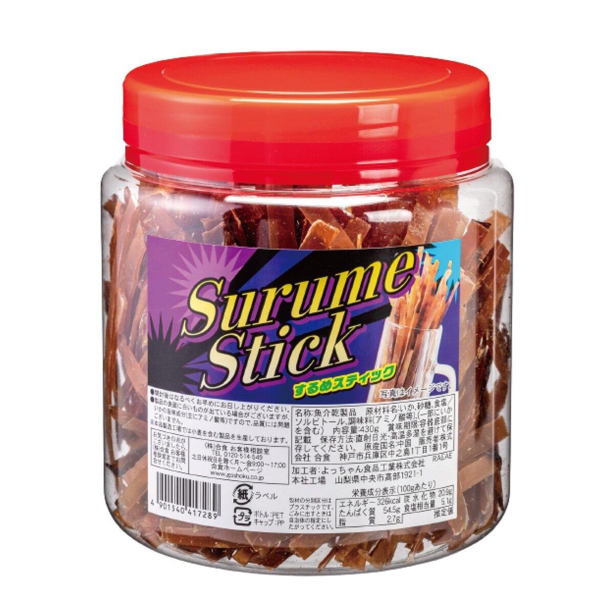 【ポイント最大12倍!お買い物マラソン！】合食 するめスティック 430g ct45986