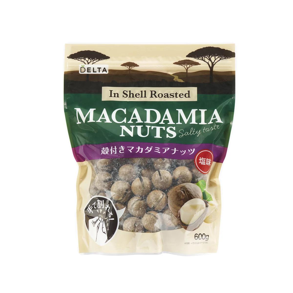 【ポイント最大12倍! 】殻付きマカダミアナッツ 600g 85812