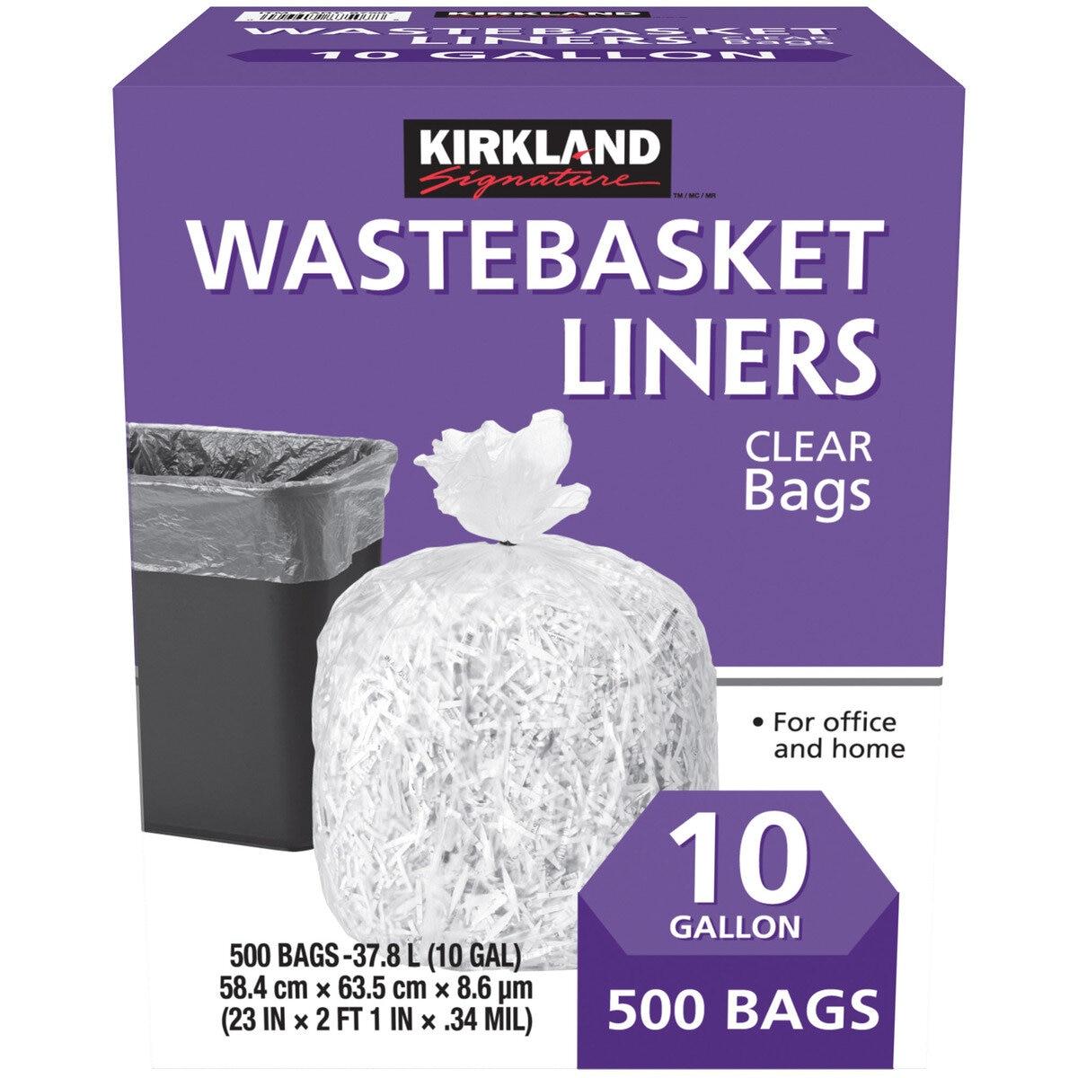 【限定販売！】カークランドシグネチャー ゴミ袋 37L x 500枚 ct87507