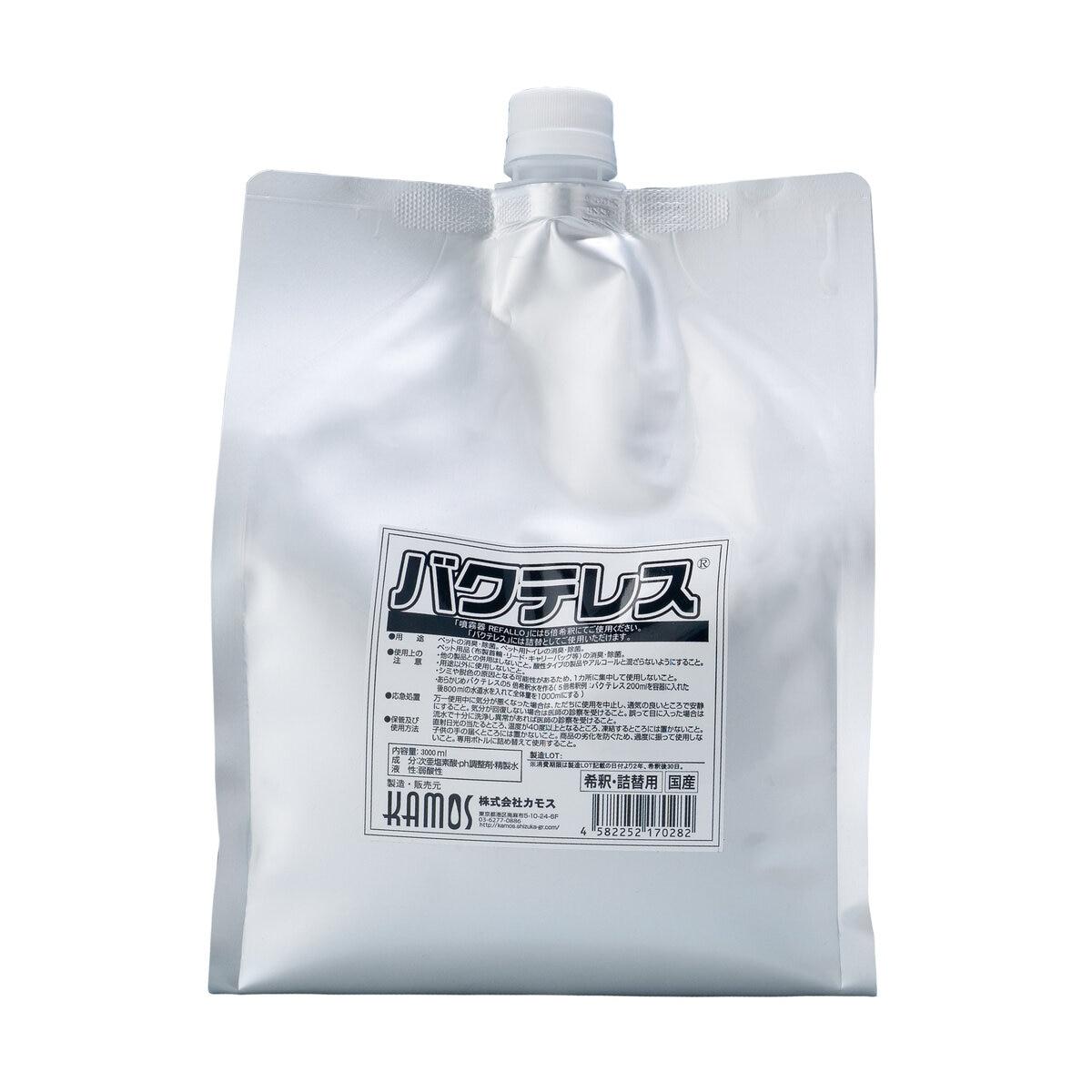 乐天商城 - 【ポイント最大12倍!お買い物マラソン！】バクテレス5倍希釈用 3000ml 詰替えパック ct48068