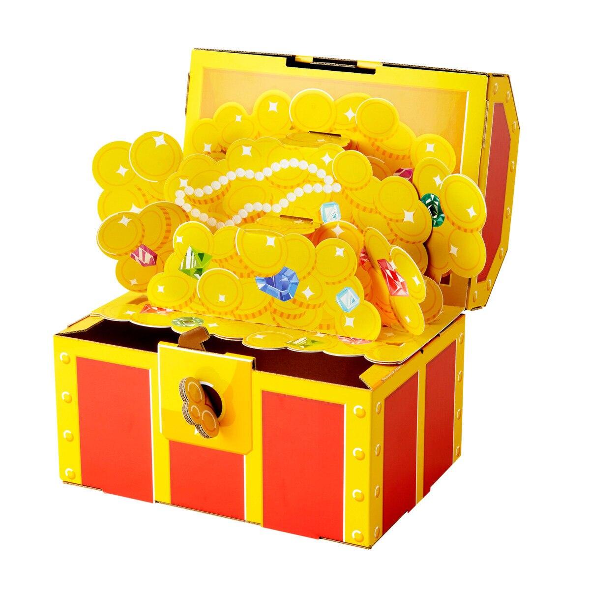 Rakuten - 【ポイント最大12倍!お買い物マラソン！】giftool 宝箱 金銀財宝 Mサイズ x 5 ct60696