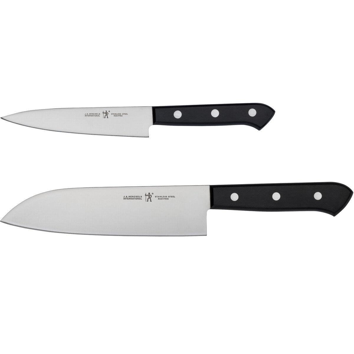 【5と0のつく日限定！ポイント5倍！期間限定！】ヘンケルス Rostfrei ペティナイフ/三徳包丁 セット ct..