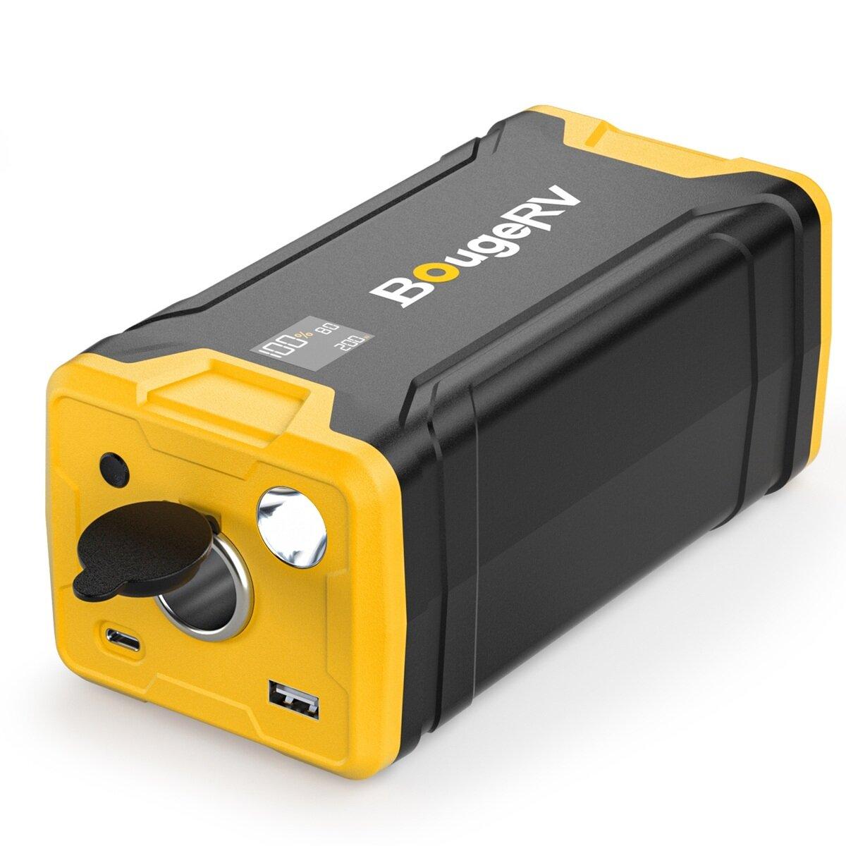 【ポイント5倍！期間限定！】BougeRV 車載冷蔵庫用ポータブルバッテリー 220W ct71973