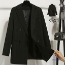 【期間限定!1着半額!まとめ買い2枚購入割引クーポン利用で! 】新作 テーラードジャケット レディース スーツジャケット ブレザー 長袖 フォーマル カジュアル アウター ビジネス 大きいサイズ 通勤 高級感 春秋