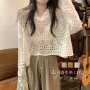 【お買い物マラソン限定!1着半額!まとめ買い2枚購入割引クーポン利用で! 】ニット ゆる レディース メッシュ 長袖 トップス 重ね着 レイヤード あみあみ メ...