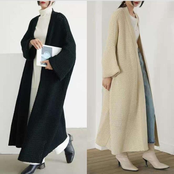 【お買い物マラソン限定！1着半額！まとめ買い2枚購入割引クーポン利用で！ 】ニットカーディガン レディース 40代 秋 冬 ロングカーディガン マキシ丈 長袖 アウター トップス 羽織り 体型カバー お洒落 着痩せ ママコーデ 上品