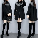 【お買い物マラソン限定!1着半額!まとめ買い2枚購入割引クーポン利用で! 】ポンチョコート 40代 レディース メンズ ロング トップス 長袖 プルオーバー ア...