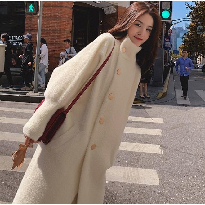 【ポイント最大12倍!お買い物マラソン！1着半額！まとめ買い2枚購入割引クーポン利用で！ 】ロングコート コート レディース ムートンコート ボアコート フェイクファー オーバーコート 大きいサイズ 暖かい アウター 冬物 上品 ファーコート きれいめ(4.0)