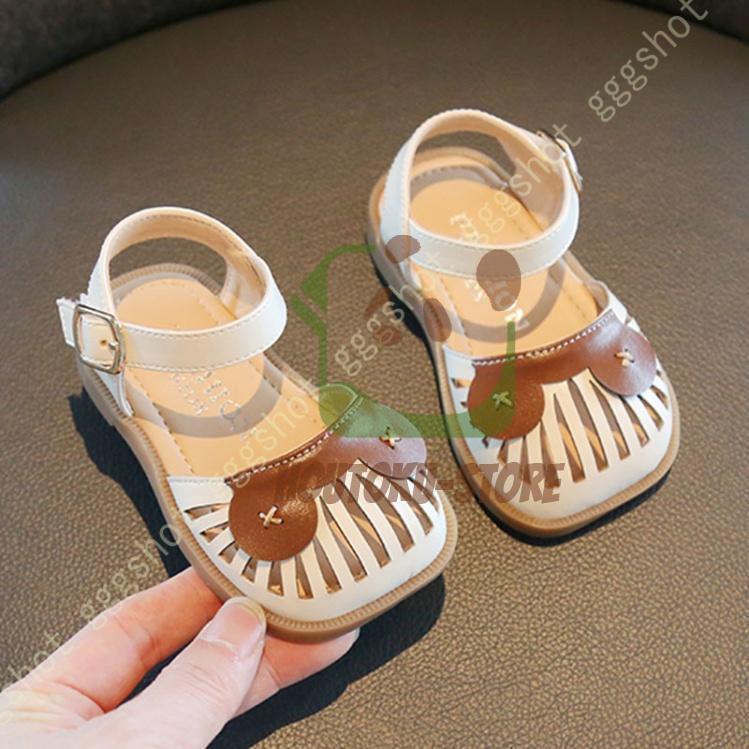 【5と0のつく日限定！1着半額！まとめ買い2枚購入割引クーポン利用で！ 】夏 キッズ 女の子 蝶結び オープントゥサンダル 夏サンダル サマーサンダル サンダル 甲ベルト 歩きやすい ガールズ シューズ カジュアル お出かけ 通学 通園