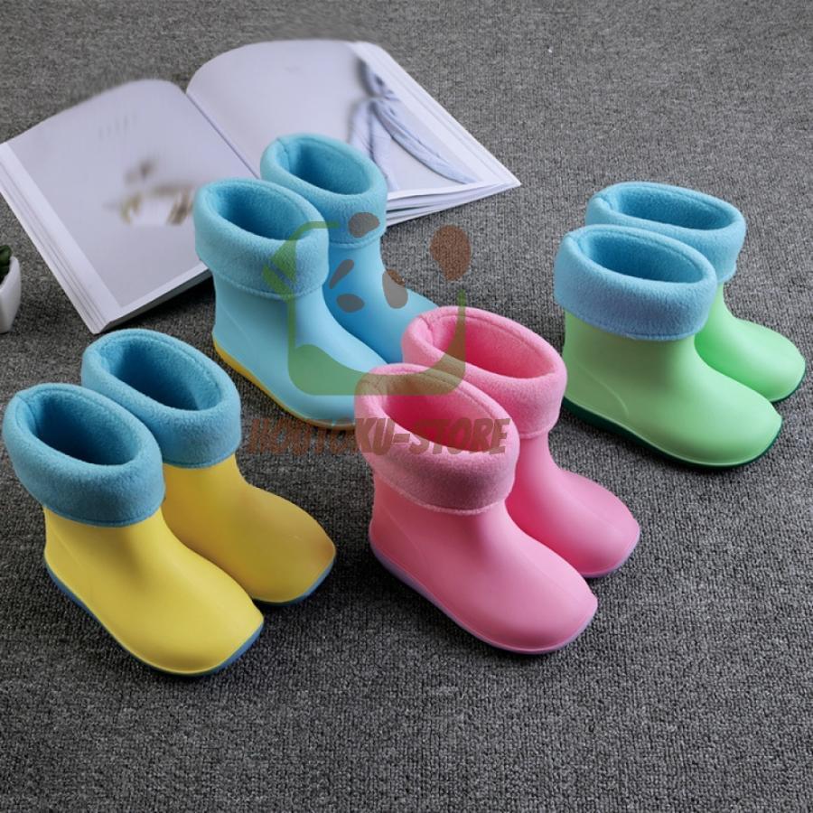 【ブラックフライデー限定！1着半額！まとめ買い2枚購入割引クーポン利用で！ 】子供用 レインブーツ ..