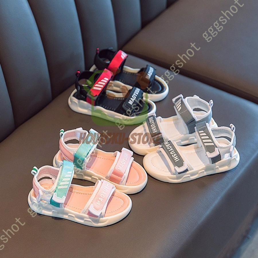 【5と0のつく日限定！1着半額！まとめ買い2枚購入割引クーポン利用で！ 】サンダル キッズ 女の子 スポ..